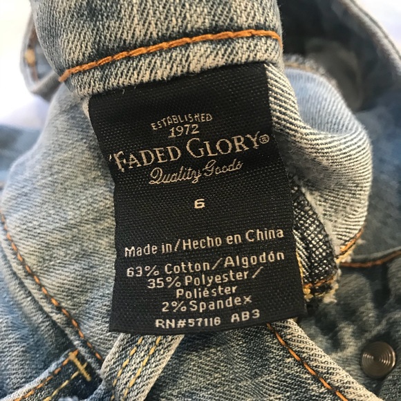 🗺 Cropped festival shorts - Picture 3 of 3